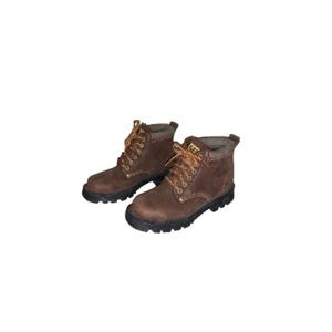 Roots Canada “Tuff” Vintage Y2K Brown Leather Boots - Women’s Size 7.5